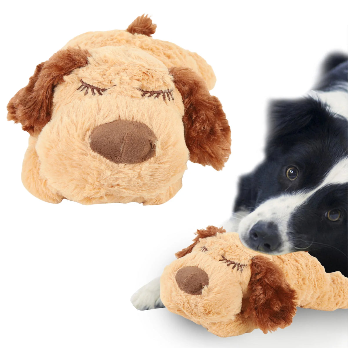 Heartbeat Puppy Toys Interactive Stuffed Animal Heartbeat Plush