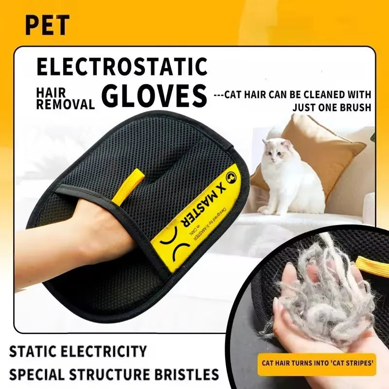 2-in-1 Pet Hair Remover Gloves