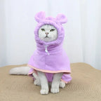 Bathrobe for Dogs Super ABSorbent Fast Drying Hooded Cute Pet
