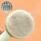 Pet Hair Removal Comb Cat Brush Self Cleaning Slicker Brush for