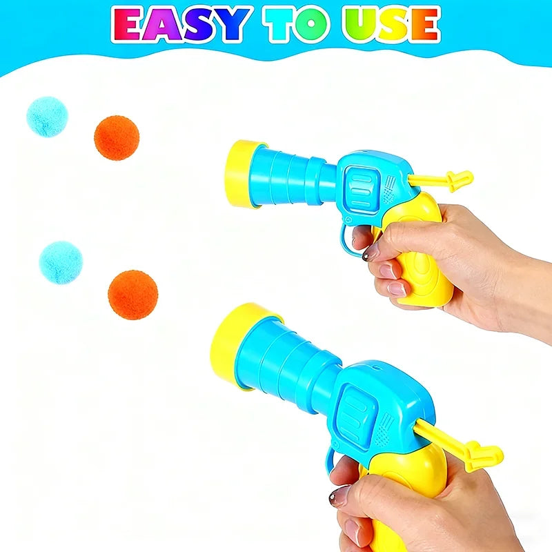 Creative Mini Shooting Gun Cat Toy Interactive Launch Training