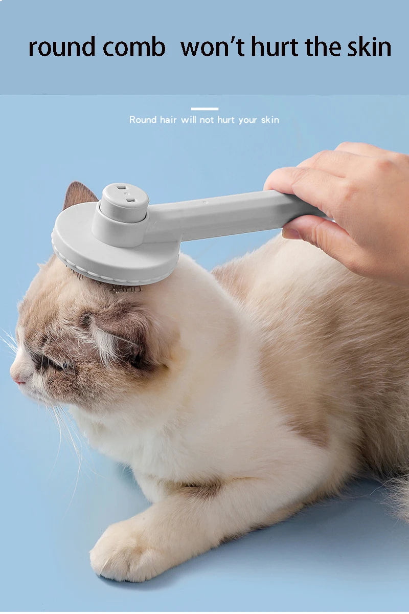 Pet Hair Removal Comb Cat Brush Self Cleaning Slicker Brush for