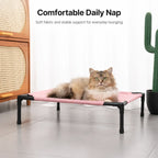 Pet Camping Bed Elevated Bed for Dogs Folding PUppy Camping Bed