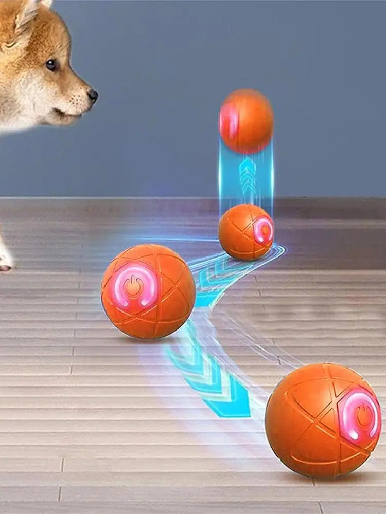 Pet Automatic Rolling Ball Toy Shaky Ball Toy for Dogs Auto