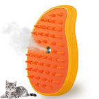 Cat Steam Brush 3 in 1 Dog Steamy Brush Cleanser Silicone Massage