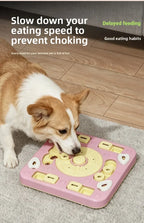Dog PUzzle Feeder Interactivetreatdispensing Slow Feeder Bowl, Iq