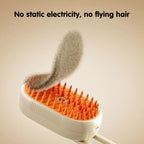 3 in 1 Pet Electric Steam Brush Cat and Dog Cleaning Spray Massage
