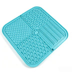 Pet Slow Feeder Licking Mat Food Grade Silicone Strong Suction Cup