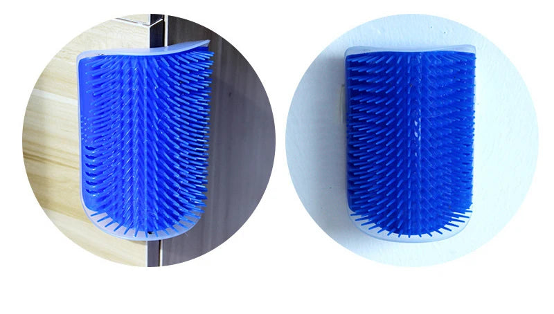 Massage Pet Cat Brush Corner Scrape Hair Removal Beauty Clean