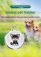 Pet Anti-Lost GPS Tracker Real-Time Tracking Bluetooth Compatible