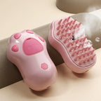 3In1Steampetdogbrushcat Steam Brush Electric Spray Cat Hair Brush Comb