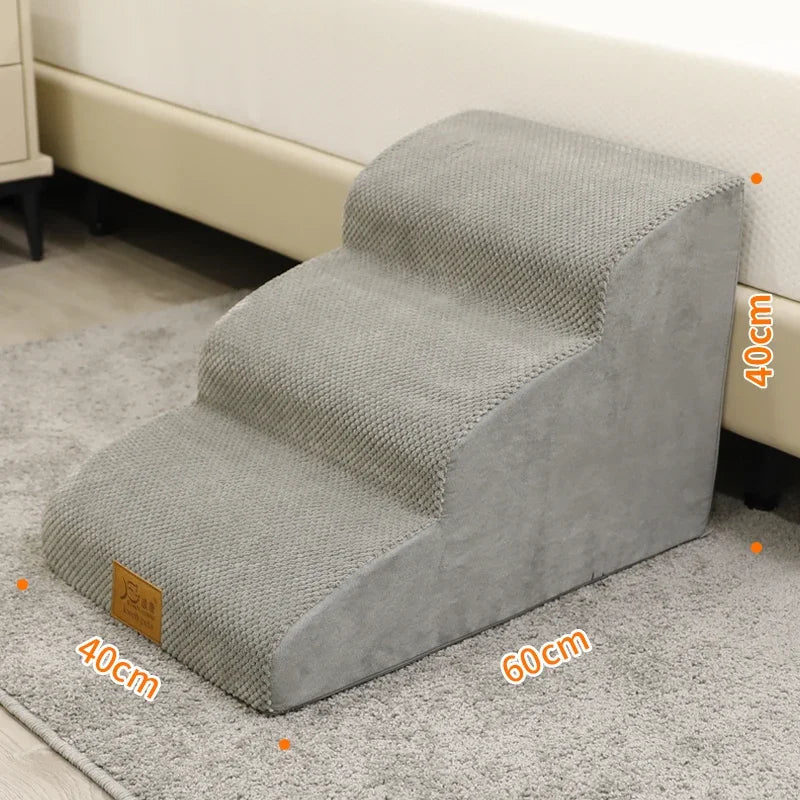 Dogs Stairs Bed Steps Protect Hip Bone Small Dog Anti-Slip Ladder