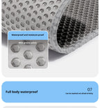 Large Size Cat Litter Mat-Advanced Honeycomb Double Layer