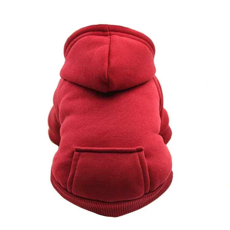 Autumn Winter Pet Dog Hoodies Warm Coat Sweater Small Medium Dog