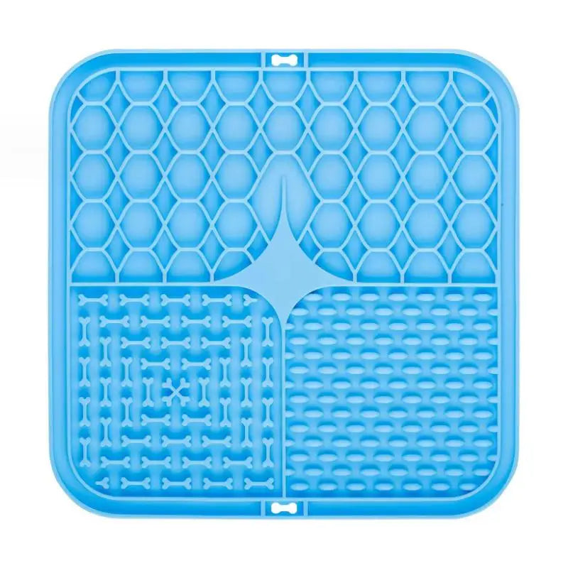 Pet Lick Silicone Mat Dogs Pet Slow Food Plate for Dog Bathing