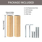Diy Cat Climbing Tree Tower Replacement Parts | Sisal Rope