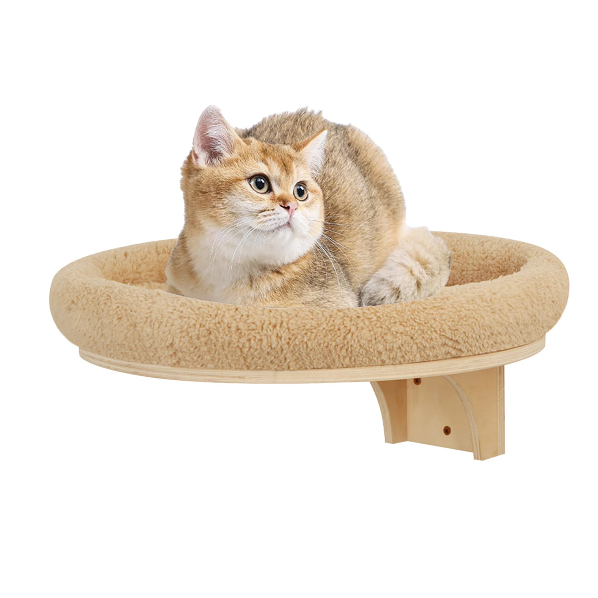 Diy Cat Wall Climbing Shelves Hammock Scratching Post Scratcher