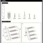 Diy Cat Wall Climbing Shelves Hammock Scratching Post Scratcher