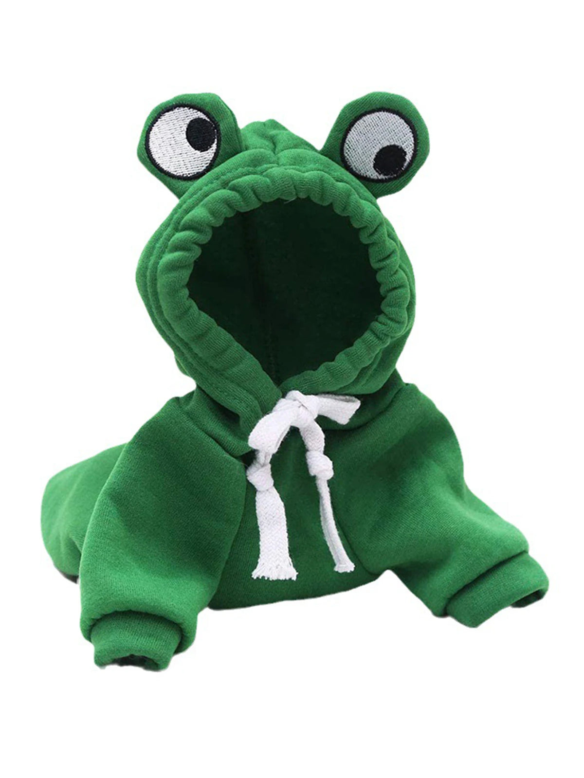 Cute Frog Hoodie for Small and Medium Dogs