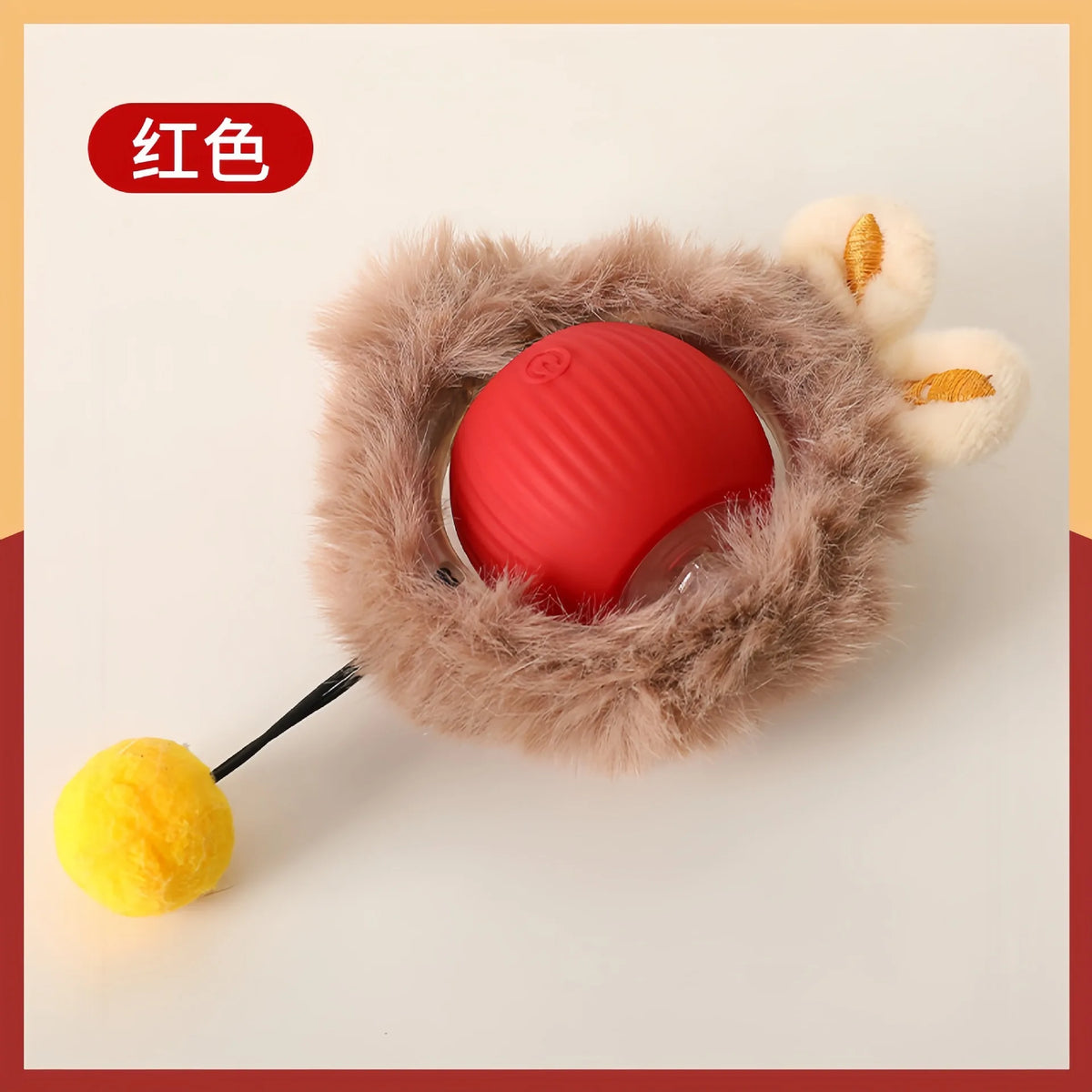 Smart Rolling Ball Cat Toy Interactive Self Play Bite Resistant