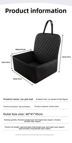 Waterproof Scratch Resistant Dog Car Seat Cover Hammock Protector