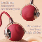 Cat Interactive Ball Toys Automatic Rolling Ball Faux Tail