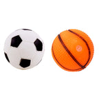 Diameter Pet Dog Ball Toys with Squeak for Small Dogs French