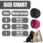 Anxiety Relief Dog Ear Protection Waterproof Muffs Noise Reducing