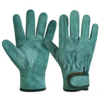 Cowhide Outdoor Protective Gloves Heat Insulation Anti-Cutting