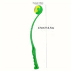 Pet Tennis Ball Launcher Stick - Interactive Outdoor Dog Training