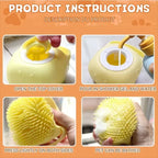 Silicone Bath Massage Brush Multifunctional Grooming Tool Soft