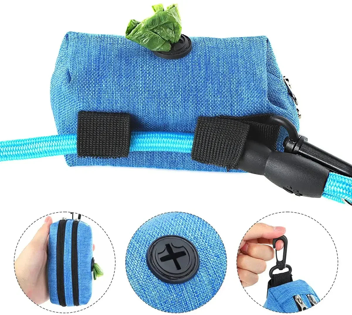 Portable Dog Waste Bag Dispenser & Holder