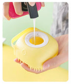 Pet Silicone Bath Foaming Massage Brush Bathroom Multifunctional