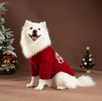 Pet Christmas Clothes Classic Merry Christmas Print Fall Winter