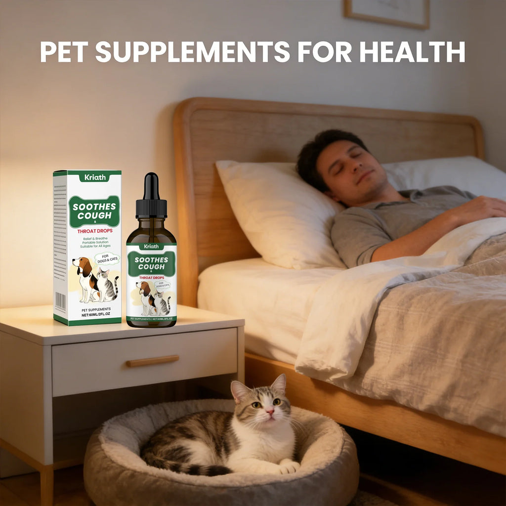 Herbal Throat-Moistening Liquid for Dogs
