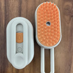 Pet Steam Brush Cat Dog Cleaning Steamy Spray Massage Beauty Comb
