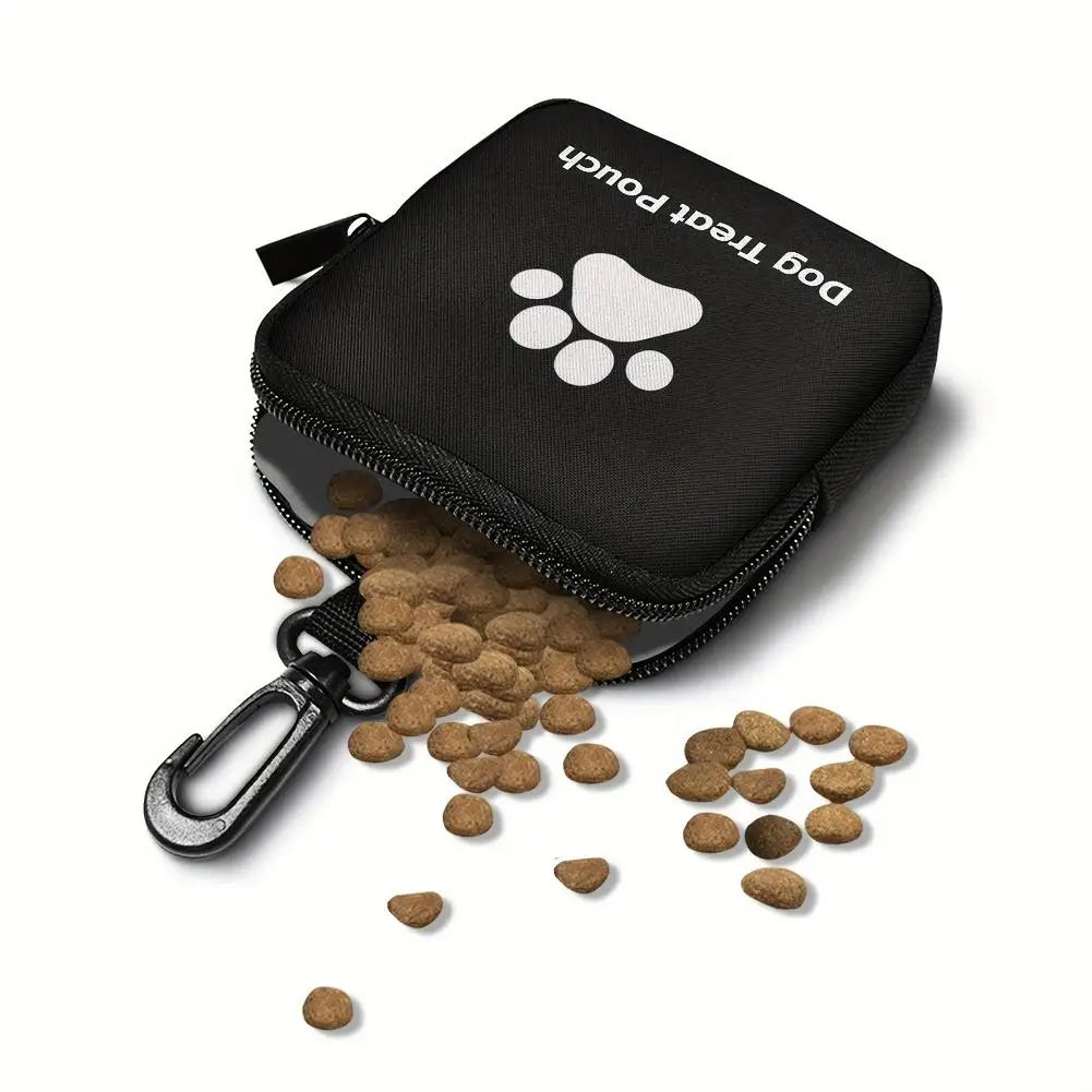 S Dog Snack Bag Portable Pet Treat Pouch for Outdoor Walking