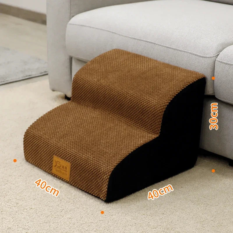 Dogs Stairs Bed Steps Protect Hip Bone Small Dog Anti-Slip Ladder