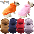 Autumn Winter Pet Dog Hoodies Warm Coat Sweater Small Medium Dog