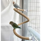 Bendable Bird Rope Perch Linen Climbing Toy Non Slip Grip with