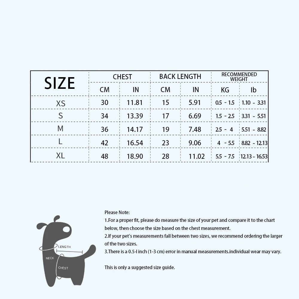 Pet Dress for Dogs & Cats - Layered Cake Style Printed Clothes