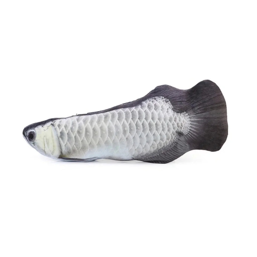 Pet Cat Favor Fish Toy Stuffed Fish Shape Cat Scratch Board