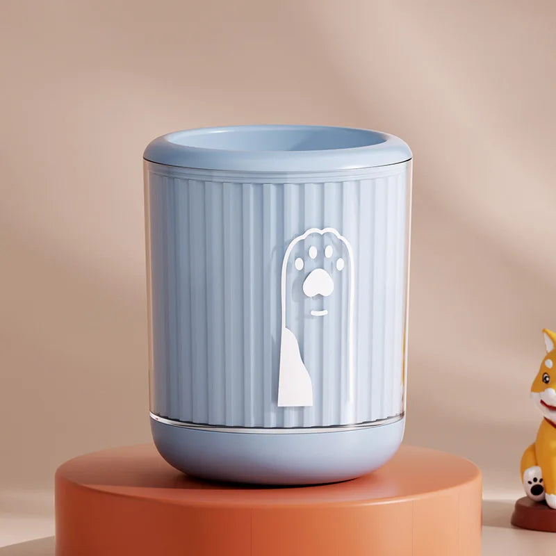 No-Wipe Pet Paw Cleaner Cup: Portable Dog & Cat Foot Washer with