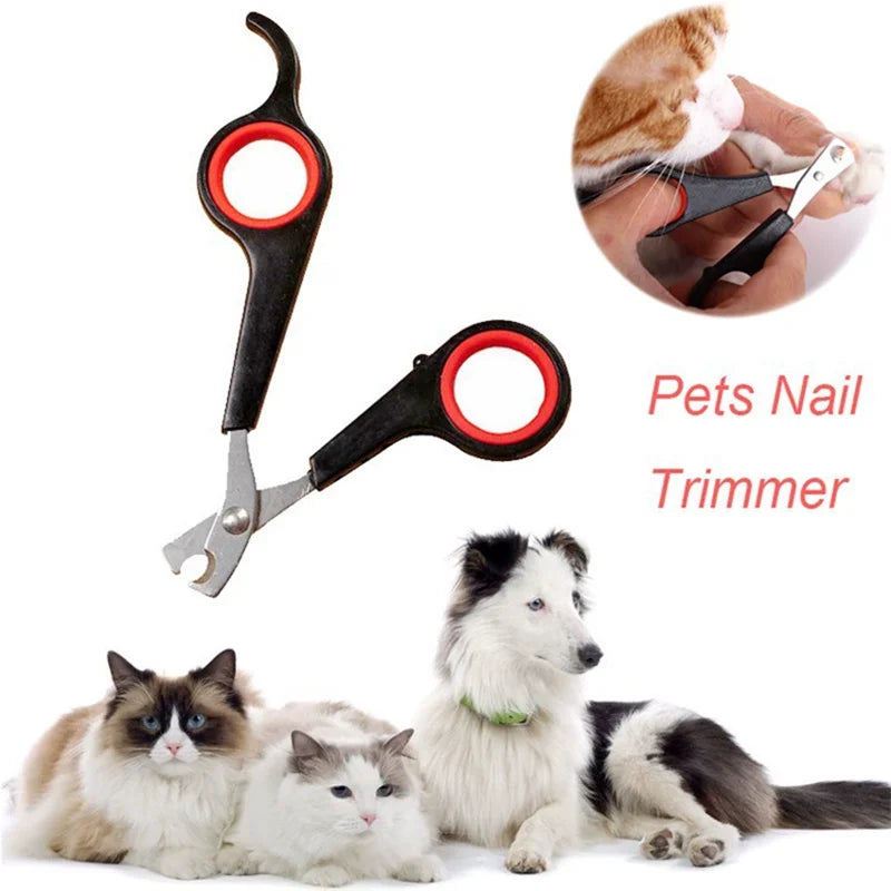Professional Pet Nail Clipper Dog Cat Stainless Steel Sharp