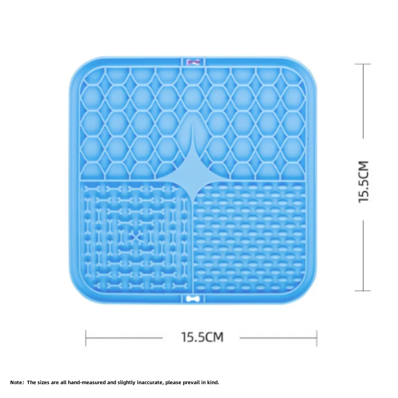 Silicone Dog Lick Mat for Bathing and Training