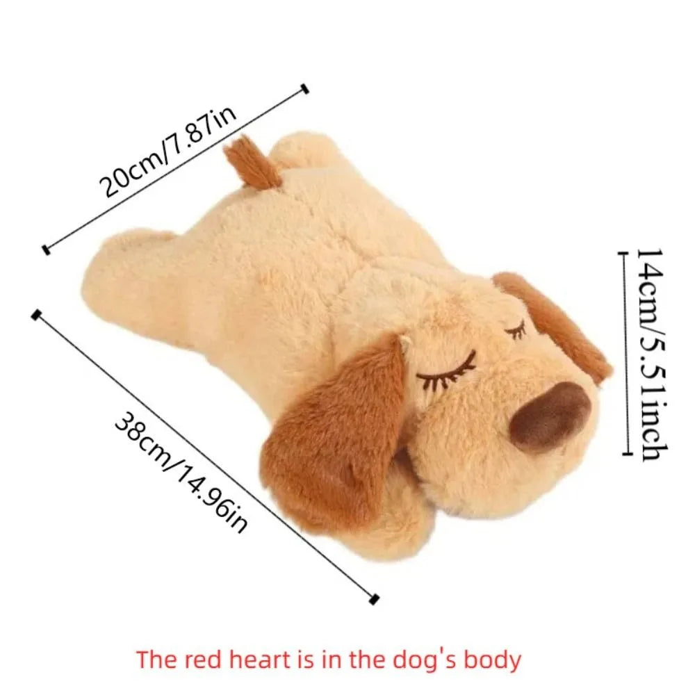 Sleep Aid Dog Heartbeat Toy Anxiety Relief Behavioral Training