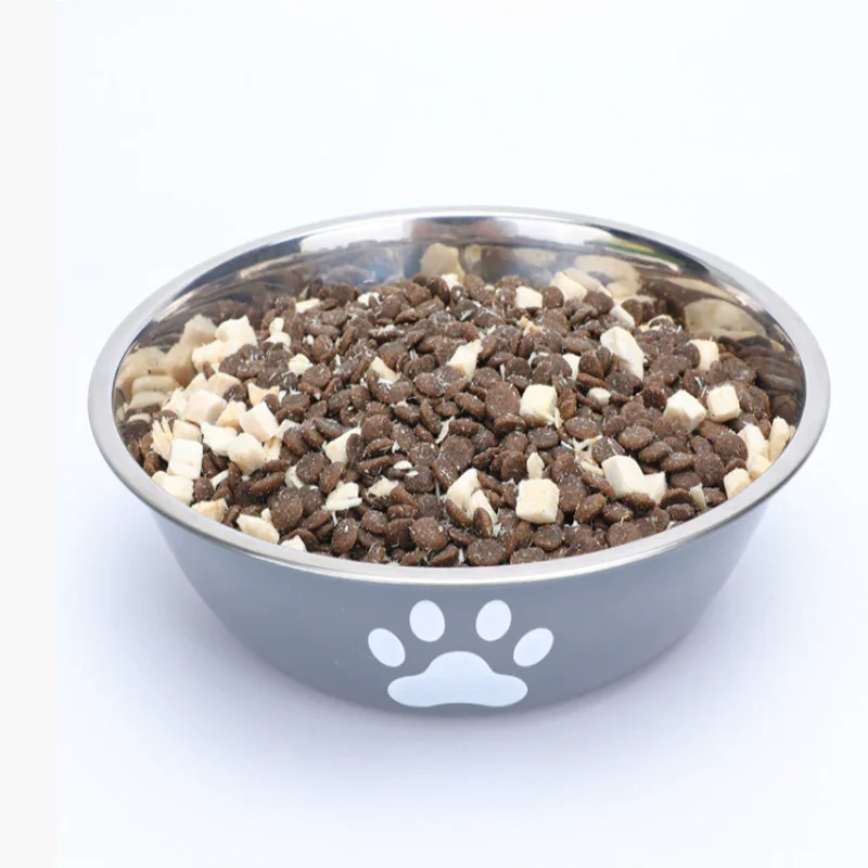 Large Capacity Stainless Steel Dog Bowl Anti-Slip Anti-Rust Dog