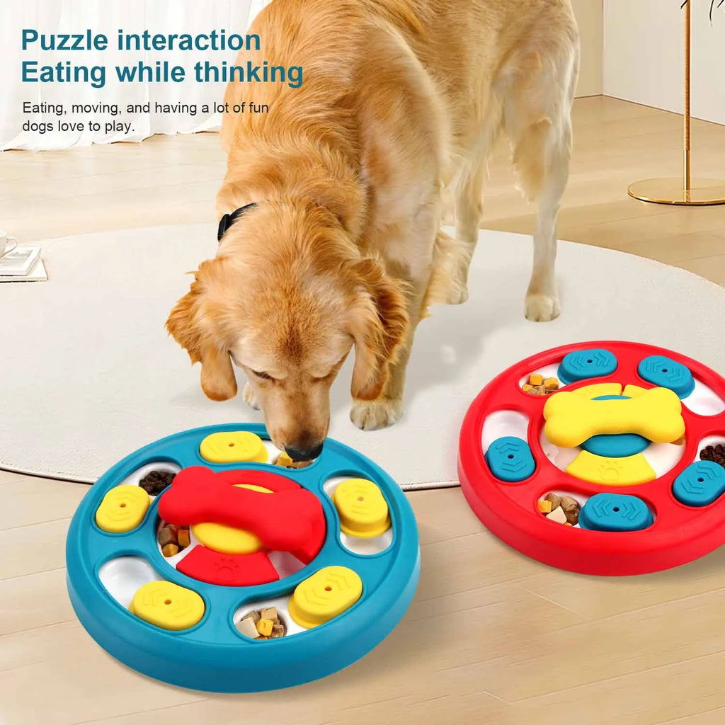 Pet Dog Slow Feeder Bowl Eco Dog Bowl Fun Non Slip Anti-Gulping