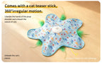 Cat Hunting Hood Toy Automatic Turntable Cat Teasing Stick Pet