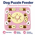 Dog PUzzle Feeder Interactivetreatdispensing Slow Feeder Bowl, Iq